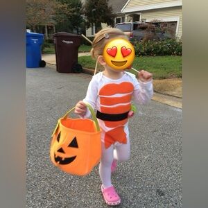 Kids Sushi Halloween costume- 24mo long sleeve onesie